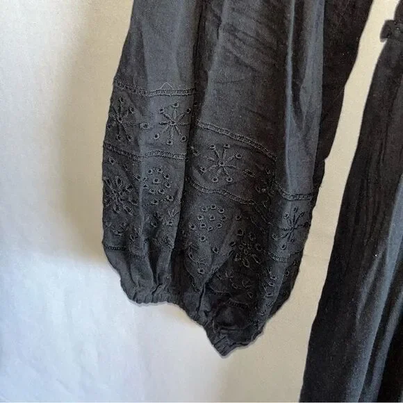 Women's Old Navy Black Long Dress - Picture 7 of 10